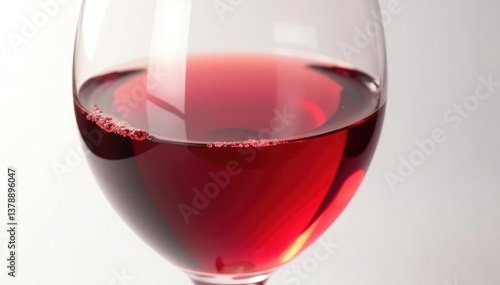 Wallpaper Mural Rich red wine in a glass, clean white backdrop, splash, studio shot, wineglass Torontodigital.ca