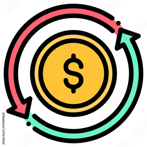 Cash Flow Icon