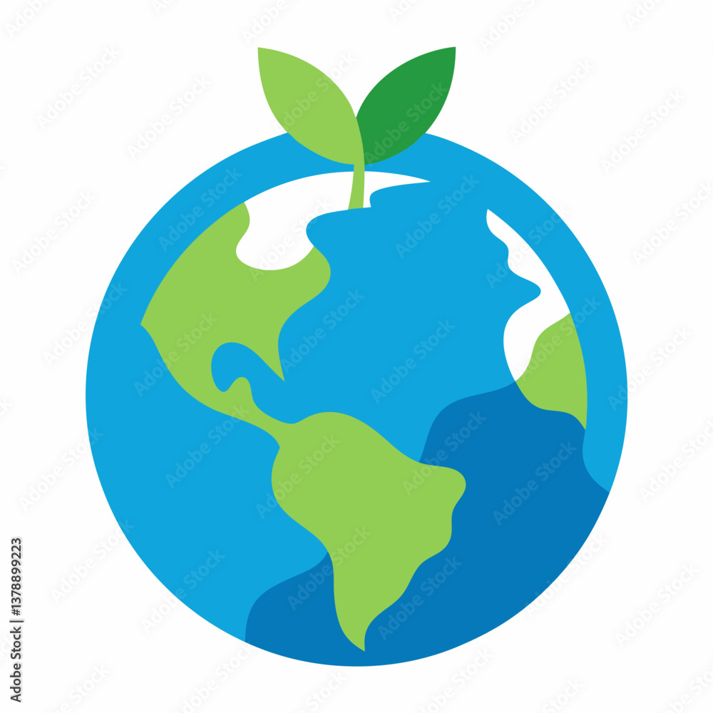 Mother Earth day icon, Earth Day related vector illustration Mother Earth day icon, Earth Day related vector illustration