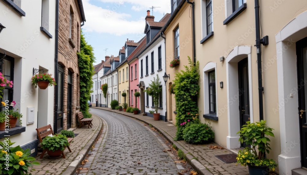 Cobbled Street A charming cobblestone street lined with quaint buildings, reflecting a classic and timeless aesthetic. Cobbled Street A charming cobblestone street lined with quaint buildings, reflecting a classic and timeless aesthetic.