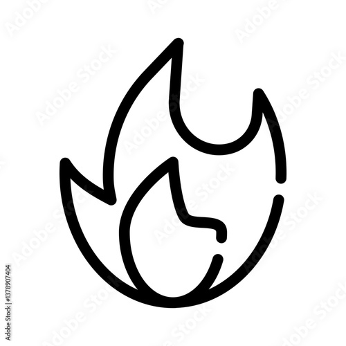 fire line icon