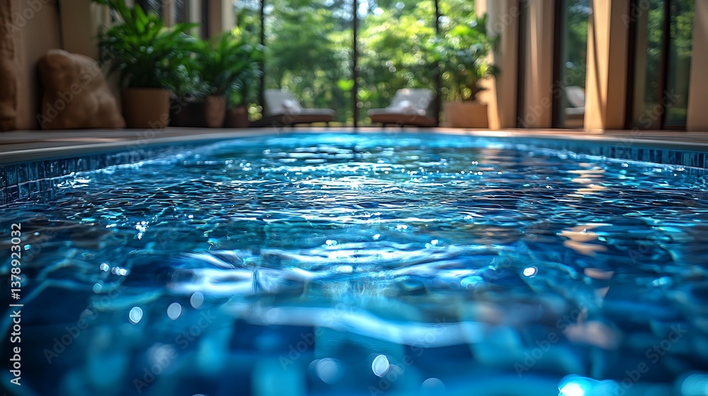 Modern minimalist swimming pool with calm water high resolution picture Modern minimalist swimming pool with calm water high resolution picture