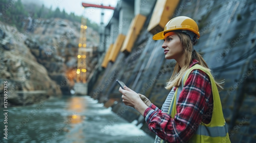 Engineers are conducting a thorough inspection of a water treatment facility that prioritizes environmental safety Engineers are conducting a thorough inspection of a water treatment facility that prioritizes environmental safety