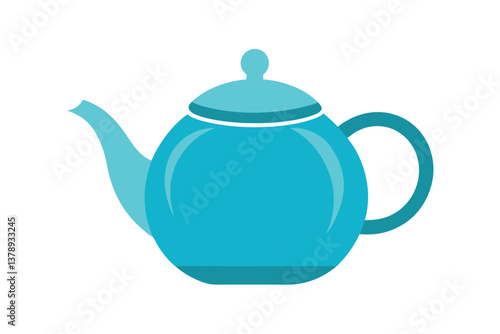 teapot isolated on white background