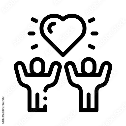 respect line icon
