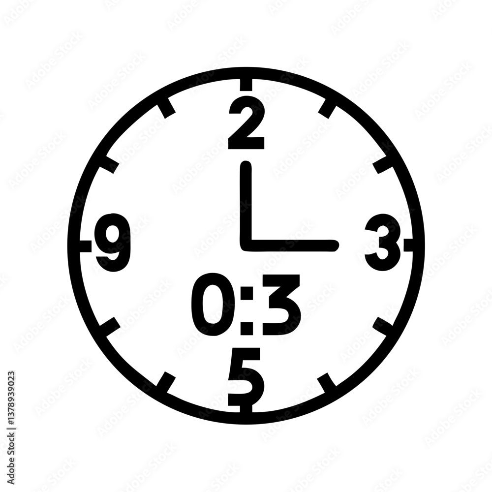 Clock Face Icon