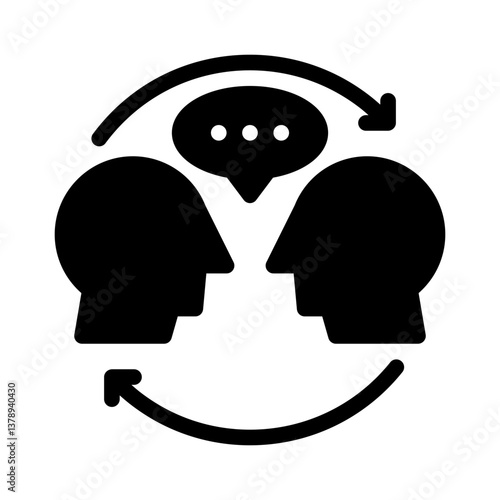 empathy glyph icon
