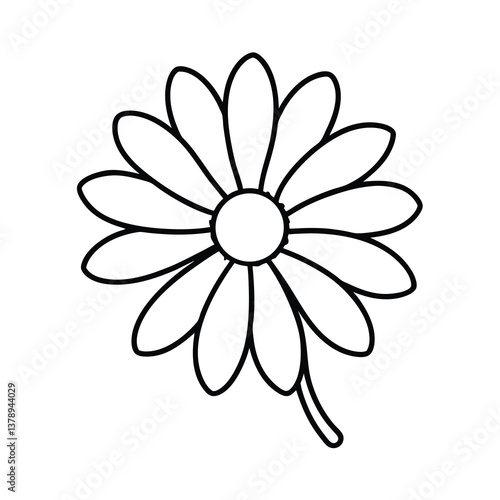 abstract flower vector illustration