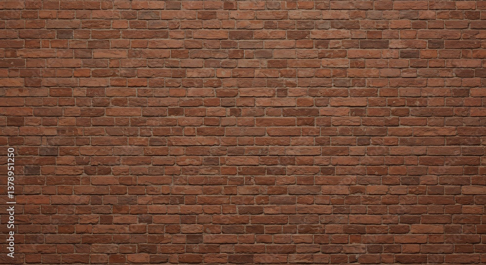 Rustic Red Brick Wall Texture Warm Light Subtle Pattern. AI Generated Rustic Red Brick Wall Texture Warm Light Subtle Pattern. AI Generated
