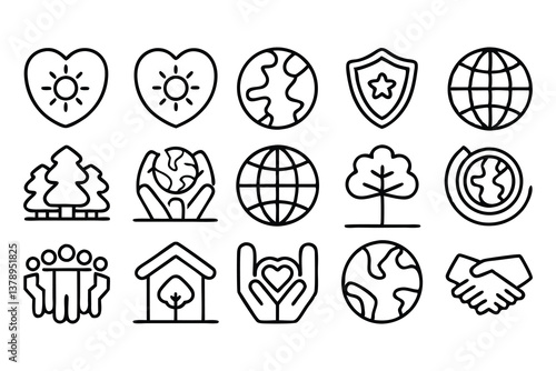 csr corporate social responsibility blue editable