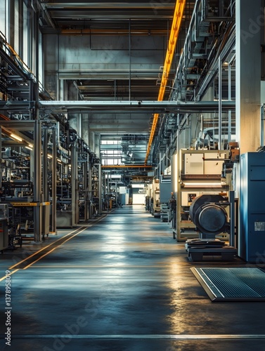 Efficient operation of mechanical equipment in factory workshops