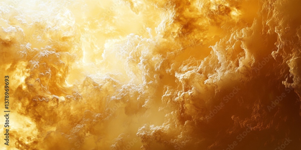 Golden Sky Abstract Art Golden Sky Abstract Art