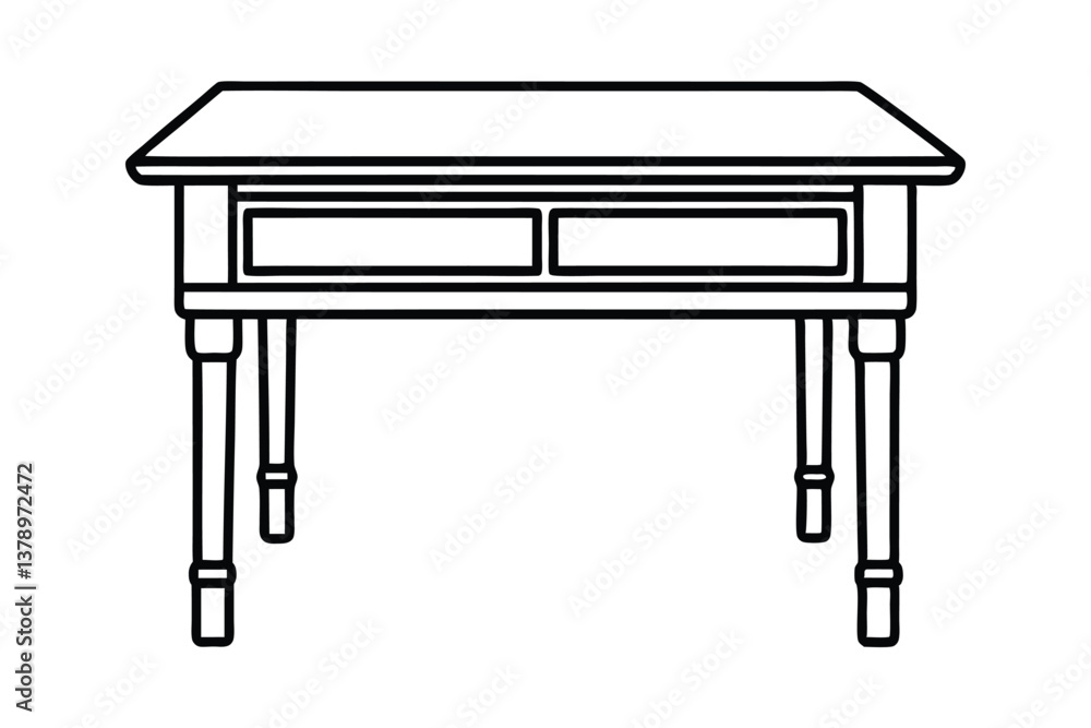 black and white table black and white table