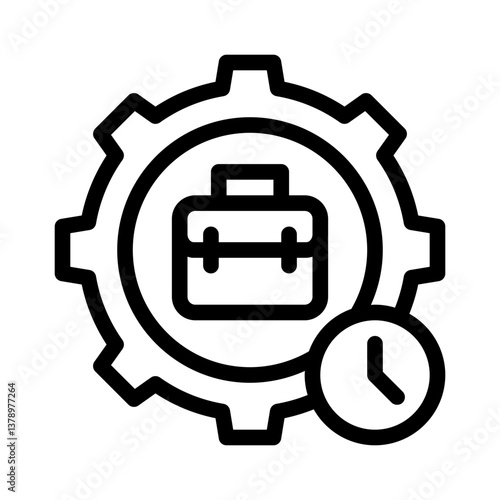 project deadline line icon