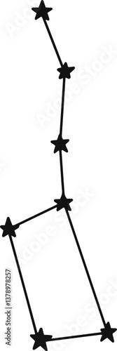 Ursa Major, also known as the Great Bear, is a prominent constellation in the northern celestial hemisphere, easily recognizable by its distinctive dipper shape