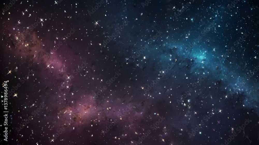 Obraz premium space background with stars