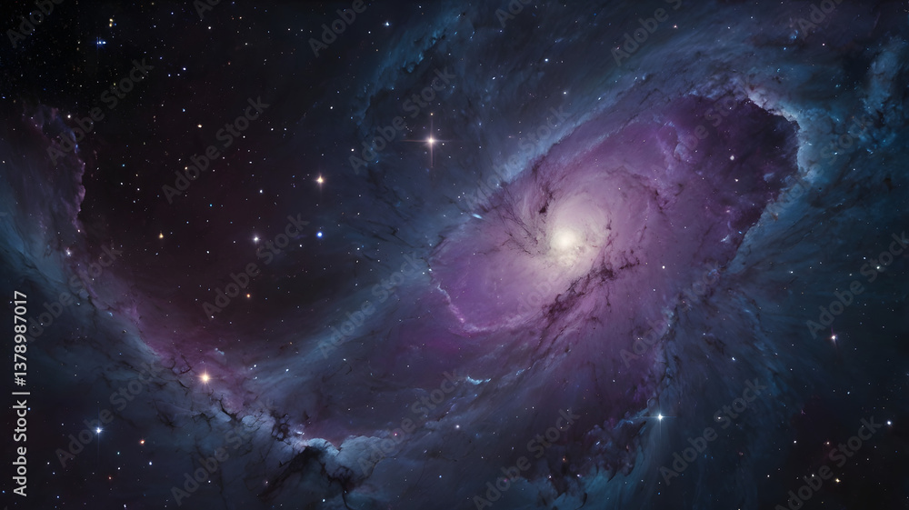 Fototapeta premium space background with stars