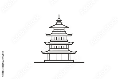 vector illustration of a christmas tree