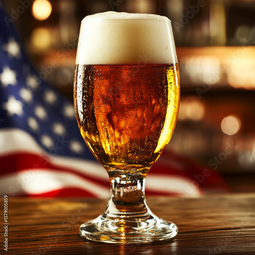 Fourth of July America Beer