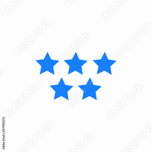 quality rating icon sign vector