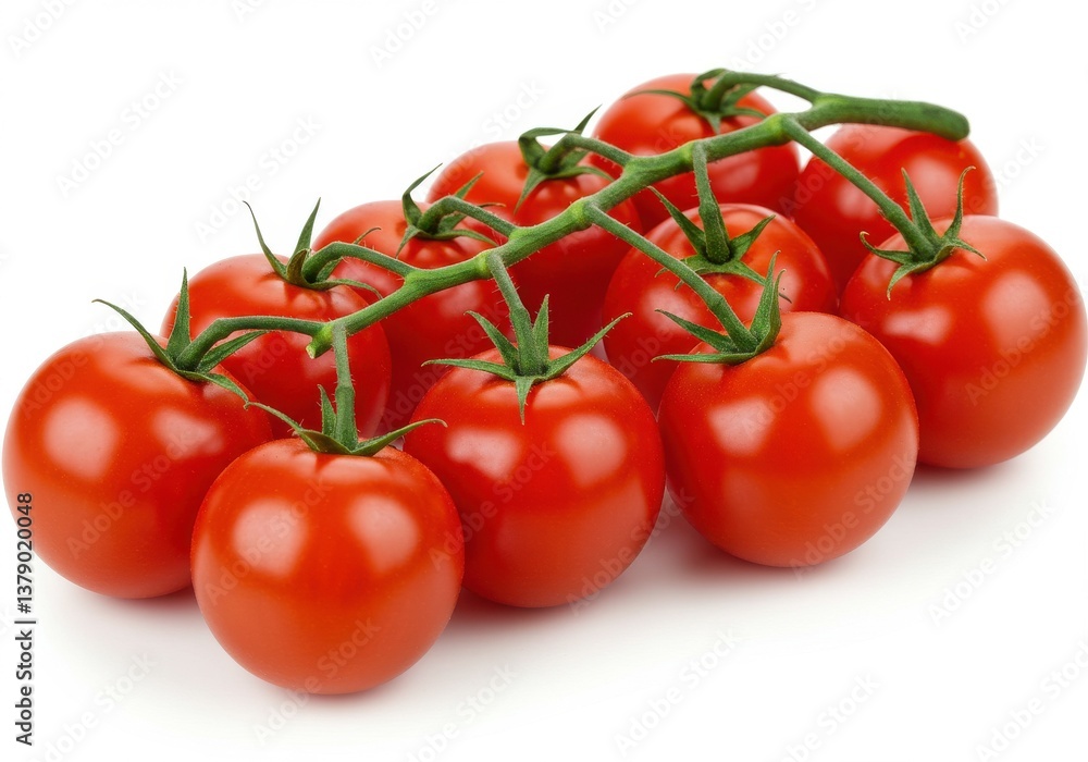 tomatoes on a white background tomatoes on a white background