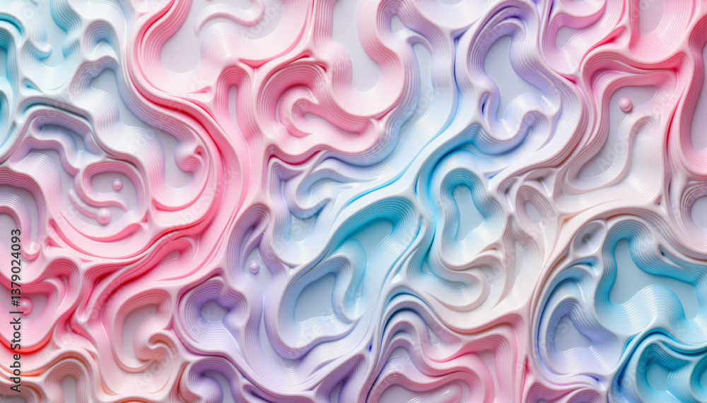 Colorful abstract fluid patterns on glass surface, artistic expression Colorful abstract fluid patterns on glass surface, artistic expression