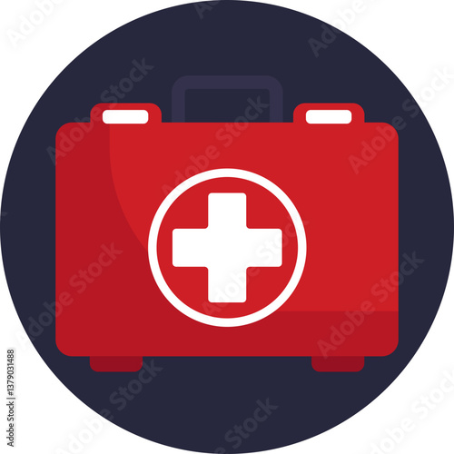 A visual reminder of safety precautions, providing quick access to first aid in case of injury.
