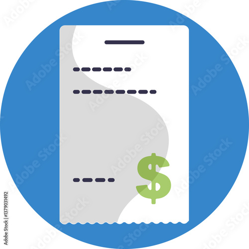 Fuel Purchase Receipt – A printed receipt from a gas station, detailing the fuel cost, quantity, and transaction details.
