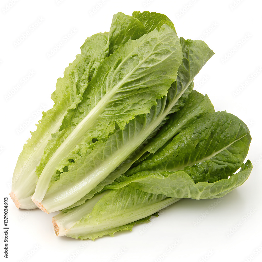 fresh lettuce isolated on white fresh lettuce isolated on white