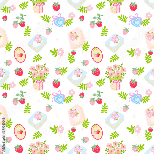 Cottagecore Seamless Pattern