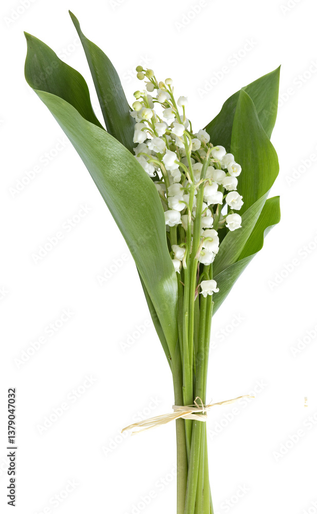 Fototapeta premium Bouquet de brins de muguet 