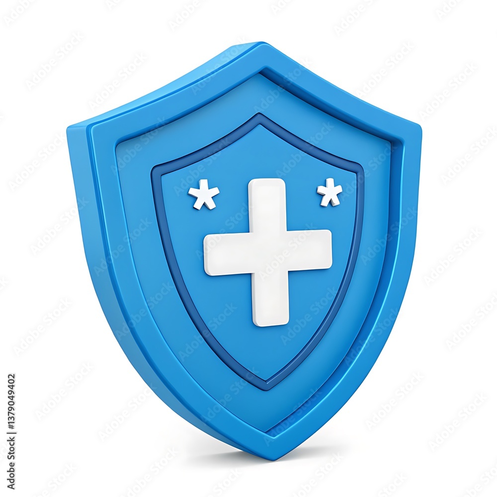 Fototapeta premium Healthcare Shield Icon