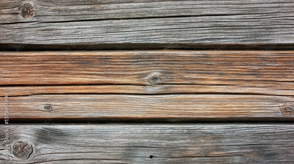 Fototapeta premium natural wood grain texture with distinctive horizontal lines and warm brown tones. generative ai