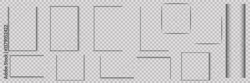 Realistic vector mesh overlay and transparent shadows. Shadows falling from the darkened floor.Vector.EPS 10.