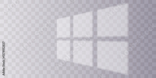 Realistic vector mesh overlay and transparent shadows. Shadows falling from the darkened floor.Vector.EPS 10.