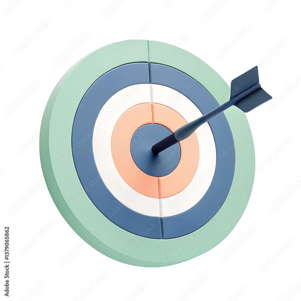 icon, A target with an arrow precisely hitting the bullseye, symbolizing business objectives, goal achievement, and focus icon, A target with an arrow precisely hitting the bullseye, symbolizing business objectives, goal achievement, and focus