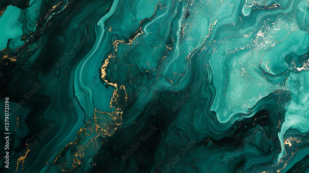 Green marble ink pattern texture abstract background Green marble ink pattern texture abstract background