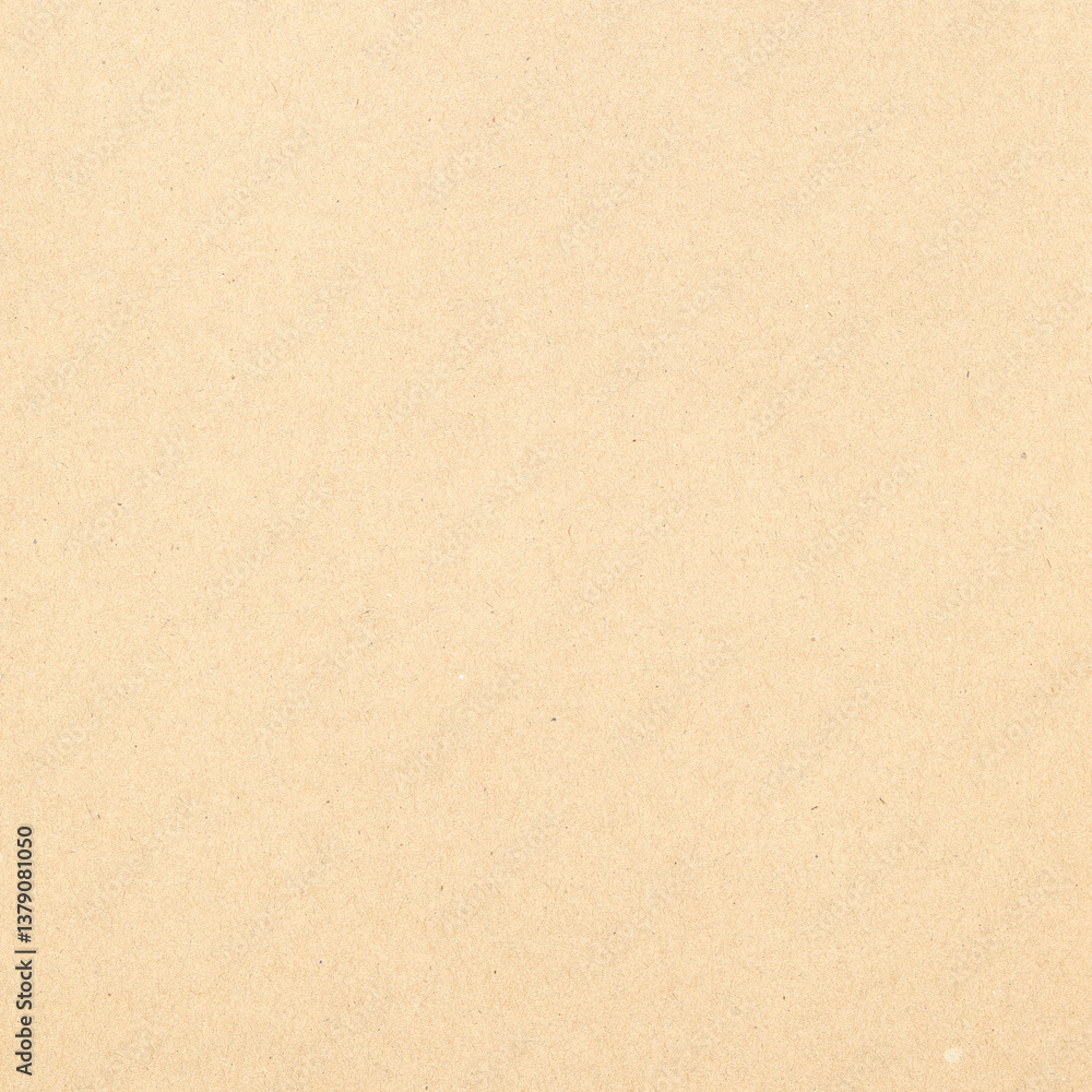 Obraz premium Square brown kraft paper surface texture