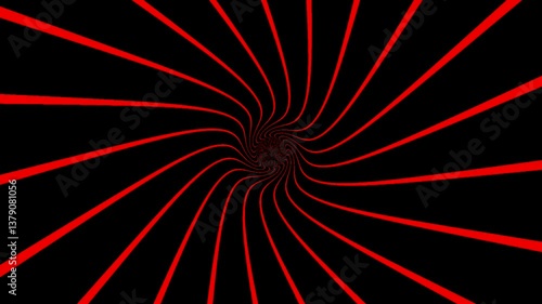 Motion background with moving red wave lines (1920x1080 30fps 17s).