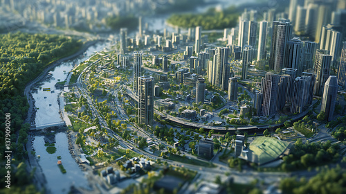 Development of an advanced city plan