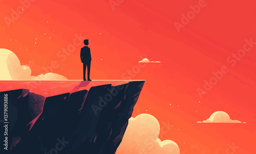 Unlocking Career Growth: Strategies for Building Competence and Skills - Flat Design Illustration