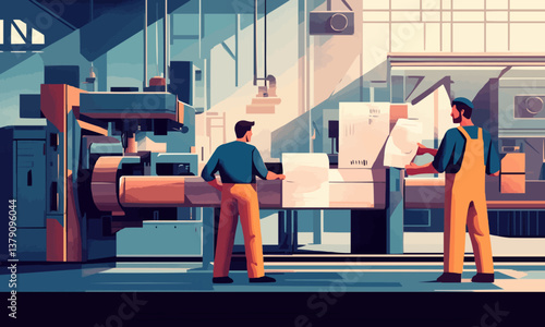 worker, old factory, manufacture. Experienced workers. scenes of skilled mass manufacturing and production.