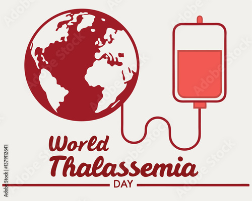 World Thalassemia Day: connecting the globe with blood donation and support.