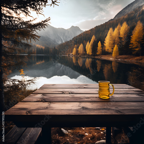 wooden bridge over lake