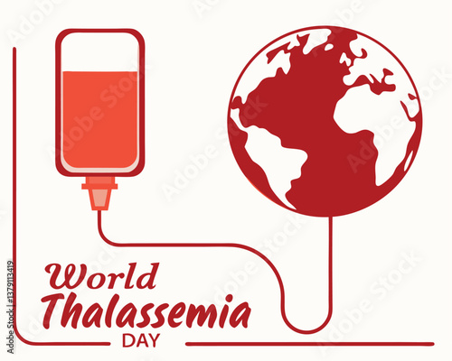 World Thalassemia Day: connecting the globe with blood donation and support.