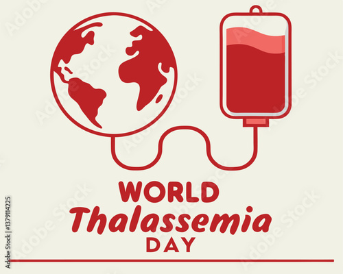 World Thalassemia Day: connecting the globe with blood donation and support.