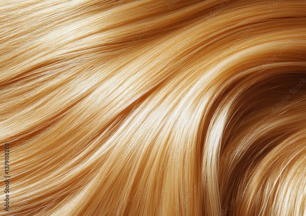A blond girl with smooth hair and timeless makeup showcases a stunningly beautiful face A blond girl with smooth hair and timeless makeup showcases a stunningly beautiful face