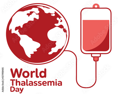World Thalassemia Day: connecting the globe with blood donation and support.