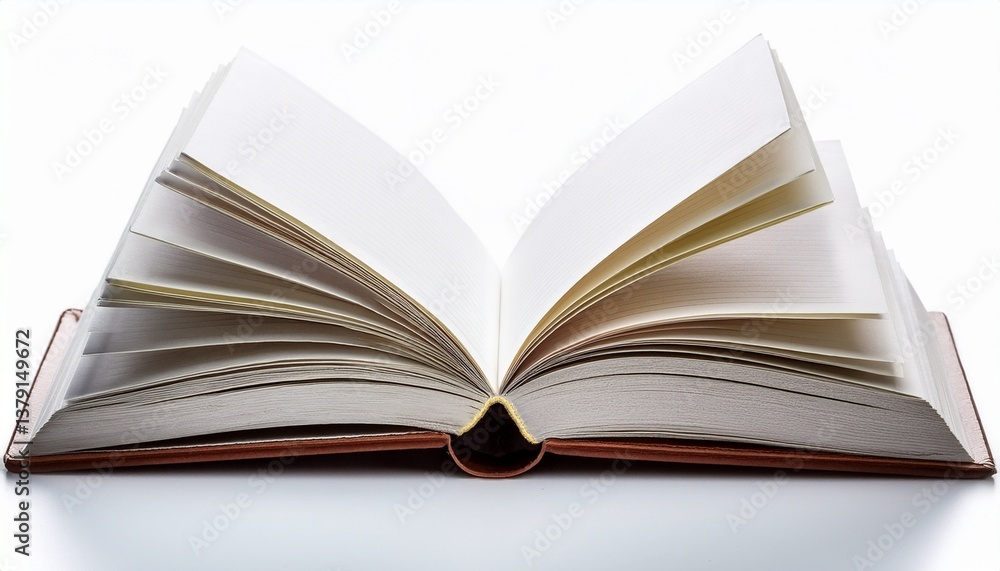 open blank notebook isolated on white open blank notebook isolated on white