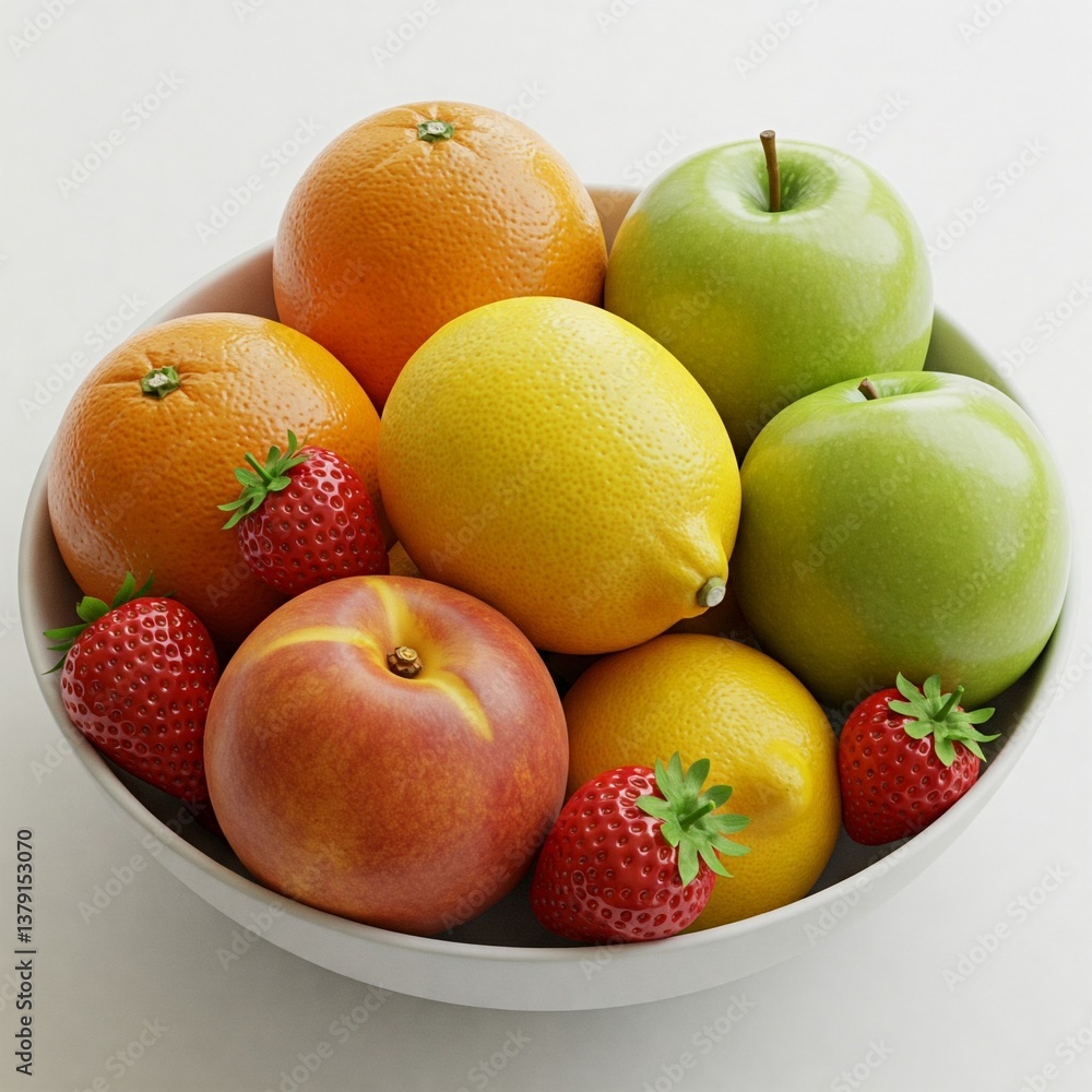 fresh fruit in a bowl fresh fruit in a bowl